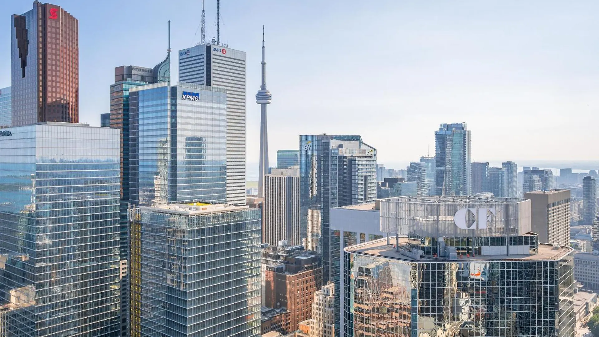 Designer 1Br Suite With Cn Tower, Skyline View Toronto Apartmán